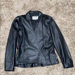 Wilson’s vintage leather jacket